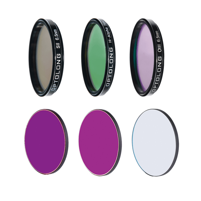 Optolong Improved NB Filters SHO 6.5nm Narrowband Filter Kit - Astronomy Plus
