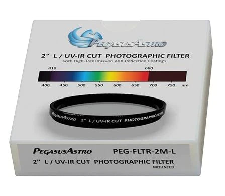 Pegasus Astro LRGB Photographic Filter Set - 2" Mounted (PEG-FLTR-2M-LRGB) - Astronomy Plus
