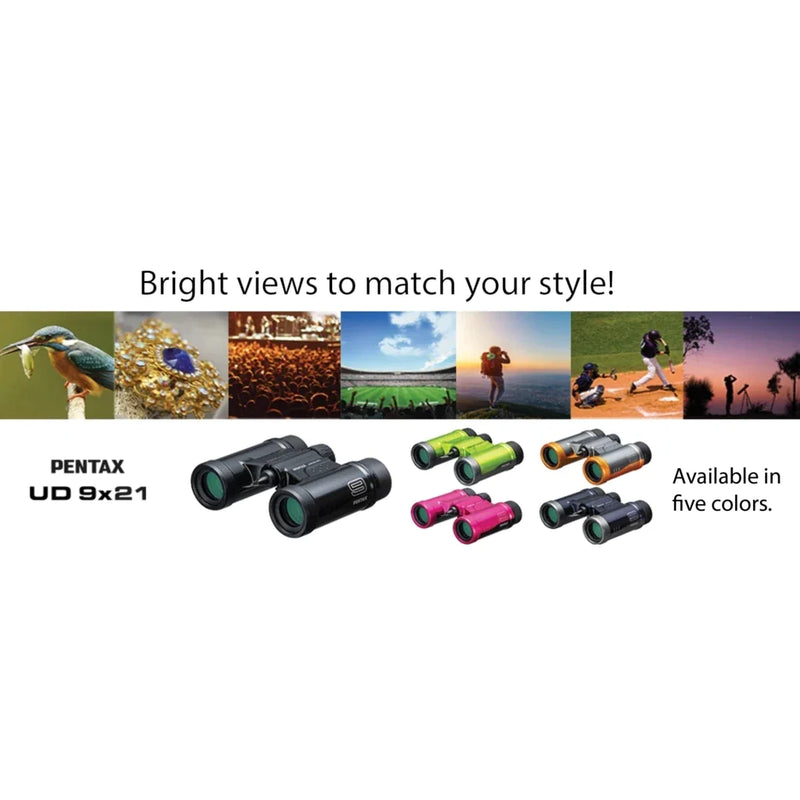 Pentax UD 9x21 Binoculars (61811) - Astronomy Plus