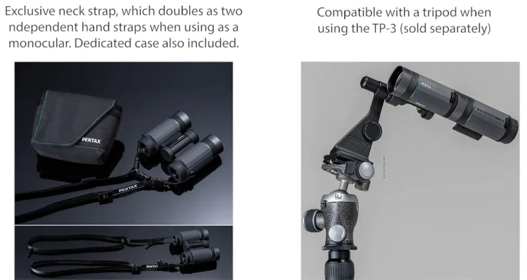 Pentax VD 4x20 WP 3-in-1 Binoculars Monoculars & Telescope (63600) - Astronomy Plus