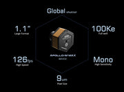 Player One Apollo-M MAX USB3.0 Mono Camera IMX432 (Apollo-M MAX) - Astronomy Plus