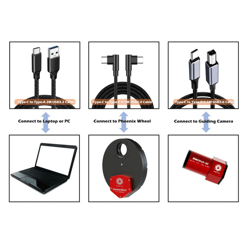 Player One Ares-M Pro USB3.0 Mono Camera (IMX533) - Astronomy Plus