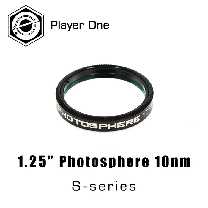Player One Photosphere 10nm 1.25″ Filter S-series (PS125) - Astronomy Plus