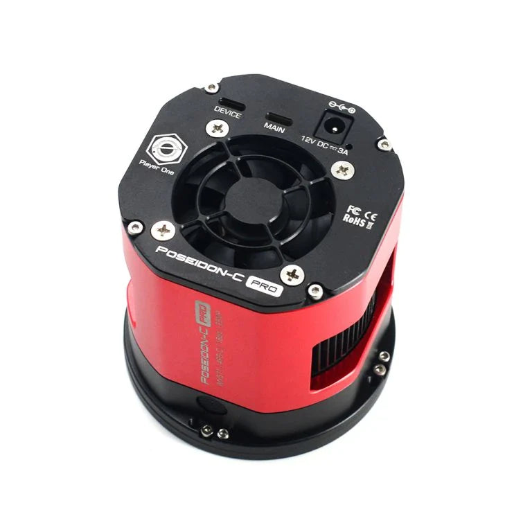 Player One Poseidon-C Pro IMX571 Colour Cooled Camera (Poseidon-C Pro) - Astronomy Plus