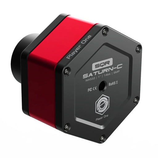 Player One Saturn-C SQR USB3.0 Color Camera IMX533 (Saturn-C-SQR) - Astronomy Plus