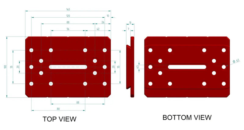 PrimaluceLab D-Series 240mm PLUS Dovetail Plate (PLLLOS240P) - Astronomy Plus