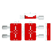 PrimaluceLab DV Series Big Dovetail Clamp PLUS (PLLMORVLPB) - Astronomy Plus