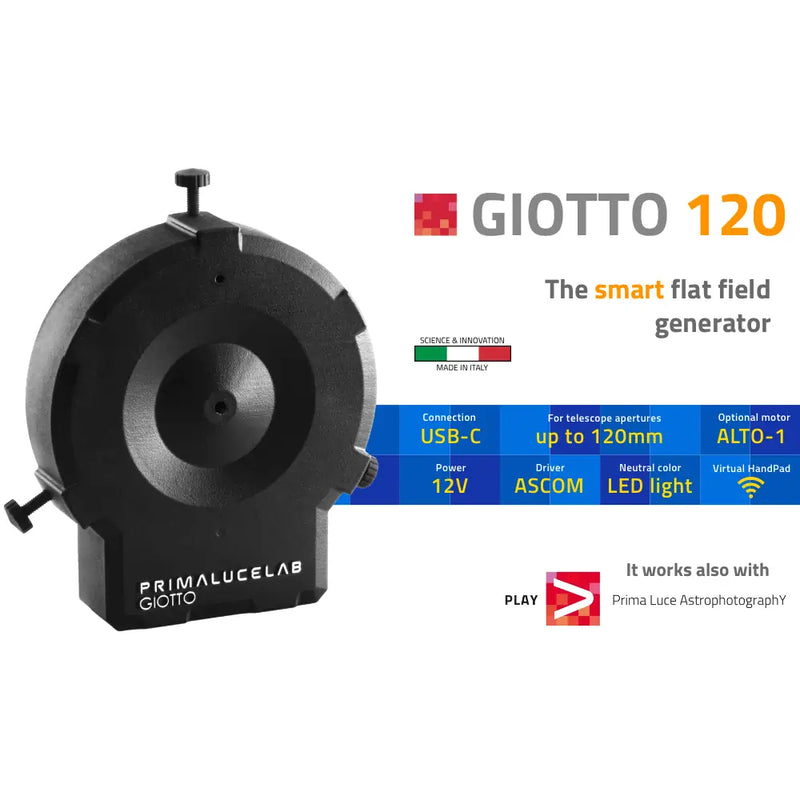 PrimaLuceLab GIOTTO Smart Flat Field Generator - Astronomy Plus