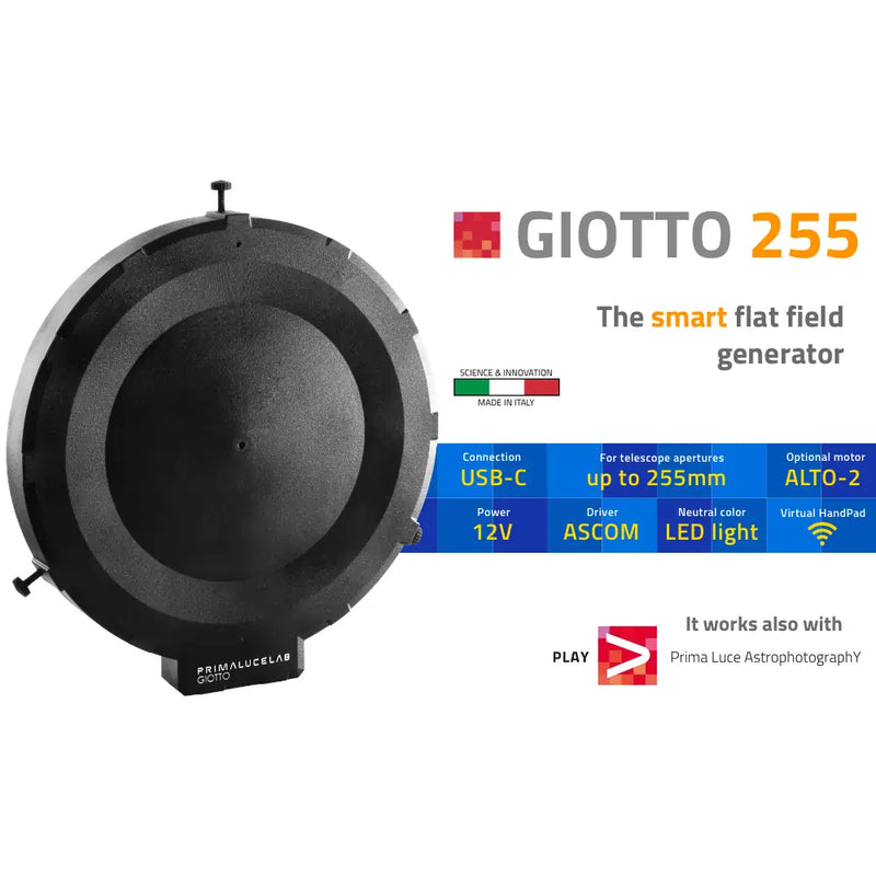 PrimaLuceLab GIOTTO Smart Flat Field Generator - Astronomy Plus