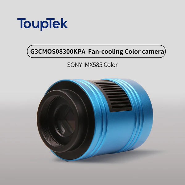 Touptek IMX585 Fan-Cooling Color Camera (G3CMOS08300KPA)