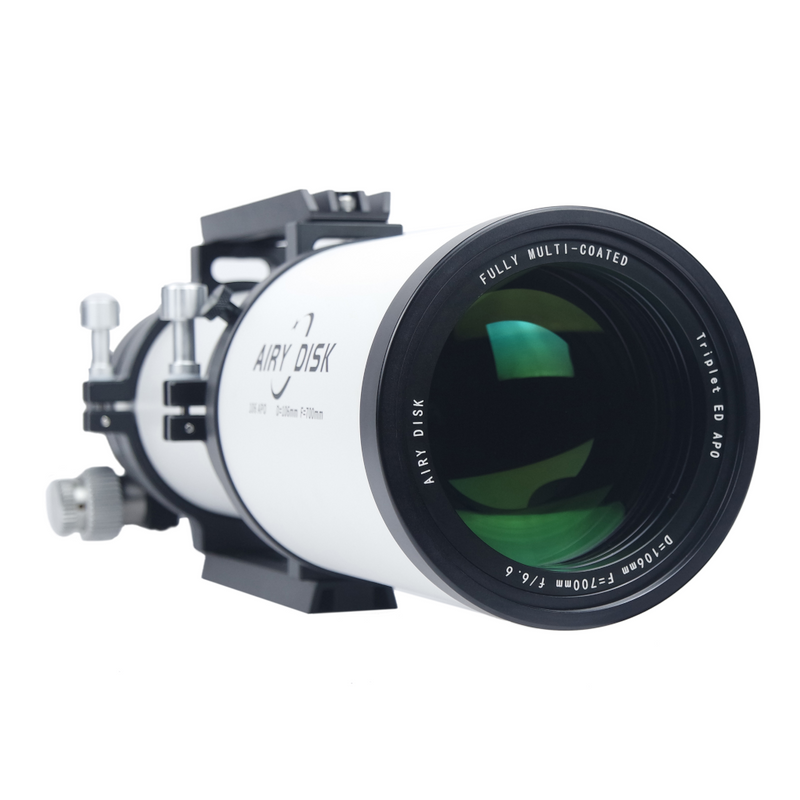 Airy Disk APO 106mm f/6.6 Triplet ED FCD-100 Apochromatic Refractor + Case (AP106)