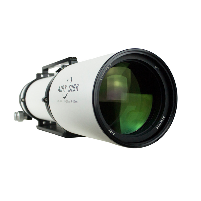 Airy Disk APO 140mm f/6.5 Triplet ED FCD-100 Apochromatic Refractor + Case (AP140)