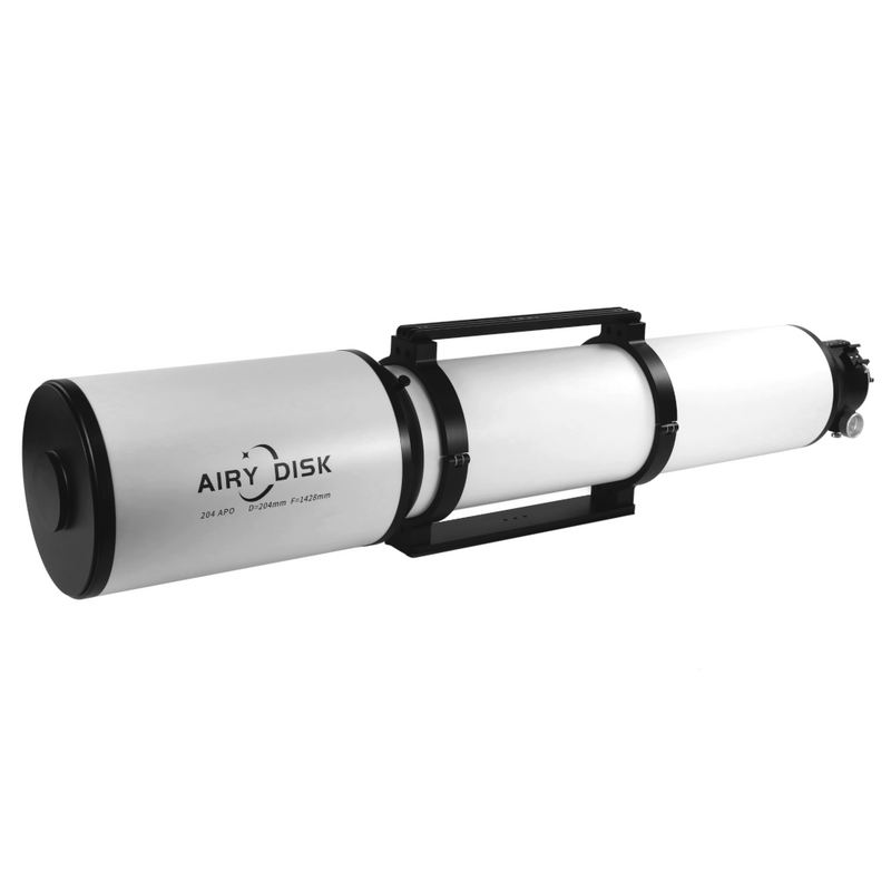 Airy Disk APO 204mm f/7 Triplet ED FK61 Apochromatic Refractor APO + Case (AP204)