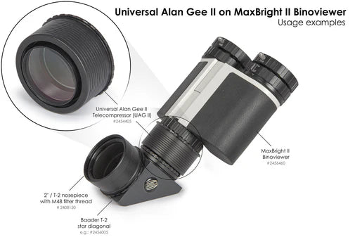 Baader MaxBright® II Binoviewer with Case (BINO)