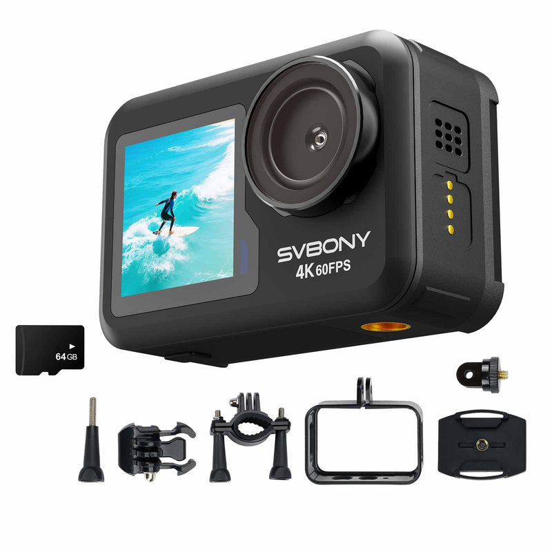 SVBONY ACT20 Upgraded Action Camera Ultra HD Waterproof 1080p