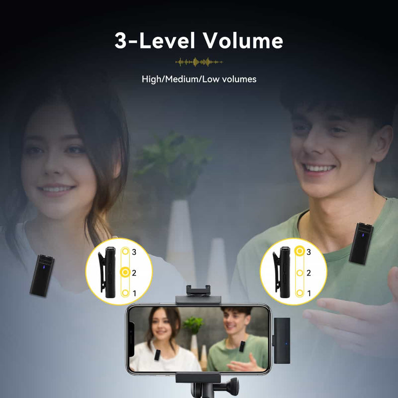 SVBONY SVMic D1 Wireless Lavalier Mini Microphone (F9680A)