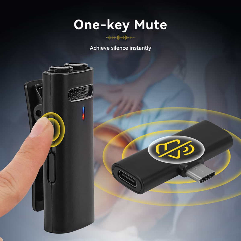 SVBONY SVMic D1 Wireless Lavalier Mini Microphone (F9680A)