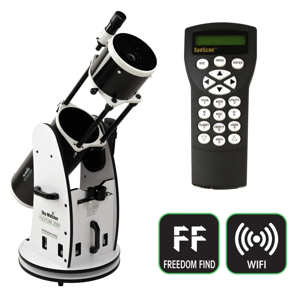 Sky-Watcher Flextube 200P Synscan Dobsonian (S11800) — Astronomy