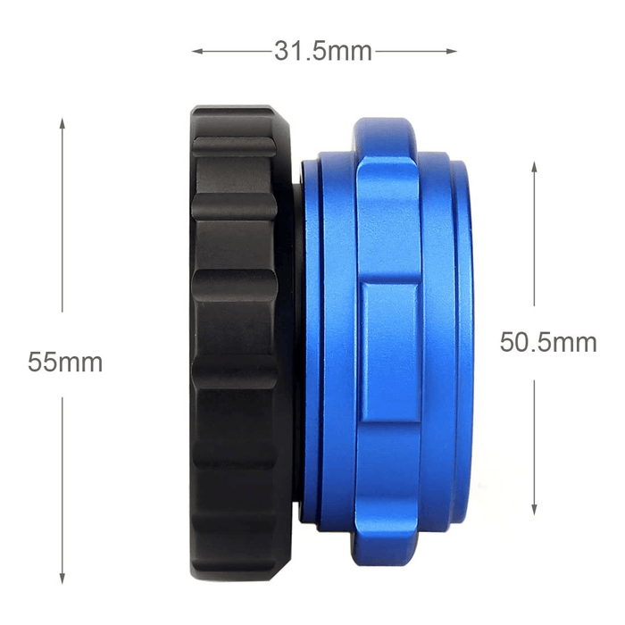 SVBONY 1.25" Eyepiece Adapter with Coaxial Lock (F9164A) - Astronomy Plus