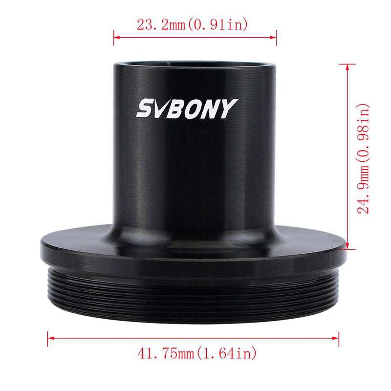 SVBONY 23.2mm T Ring Lens Mount Set for DSLR (F9126A) - Astronomy Plus