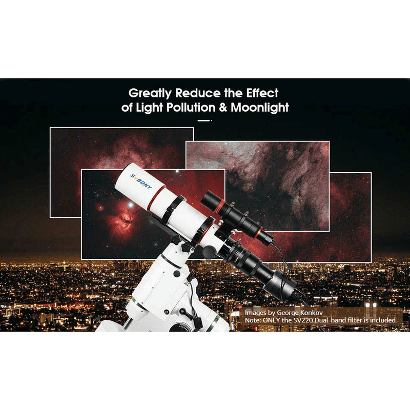 Svbony 7nm Dual-Band Nebula filter - Astronomy Plus