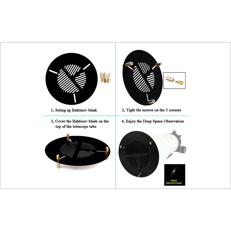 Svbony Aluminum Alloy Bahtinov Mask - Astronomy Plus