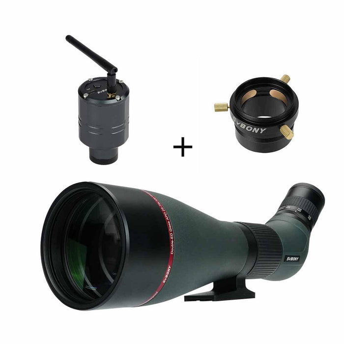 SVBONY APO Spotting Scope 25-75X100 Double ED (F9375B) - Astronomy Plus