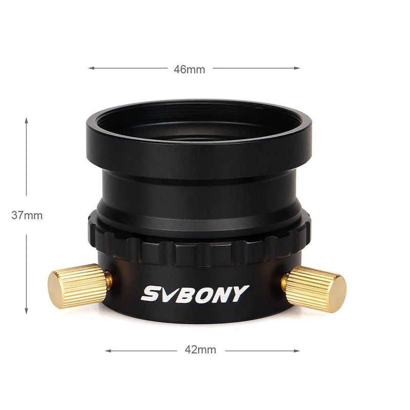 SVBONY Focuser Adapter M42X0.75 for 1.25" Eyepieces (F9163A) - Astronomy Plus