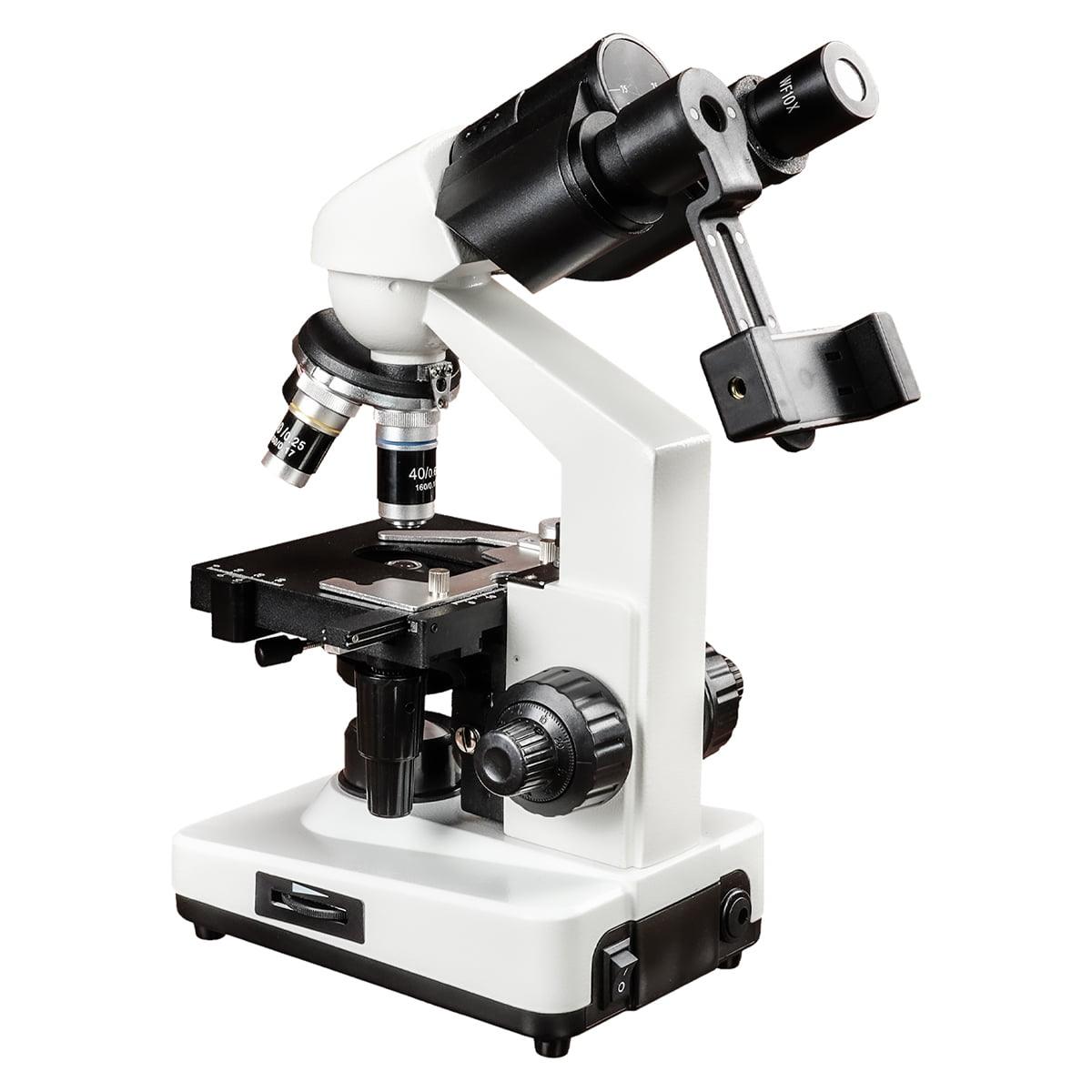 SVBONY Lab Microscope 40-2500x with Phone Adapter (F9388A