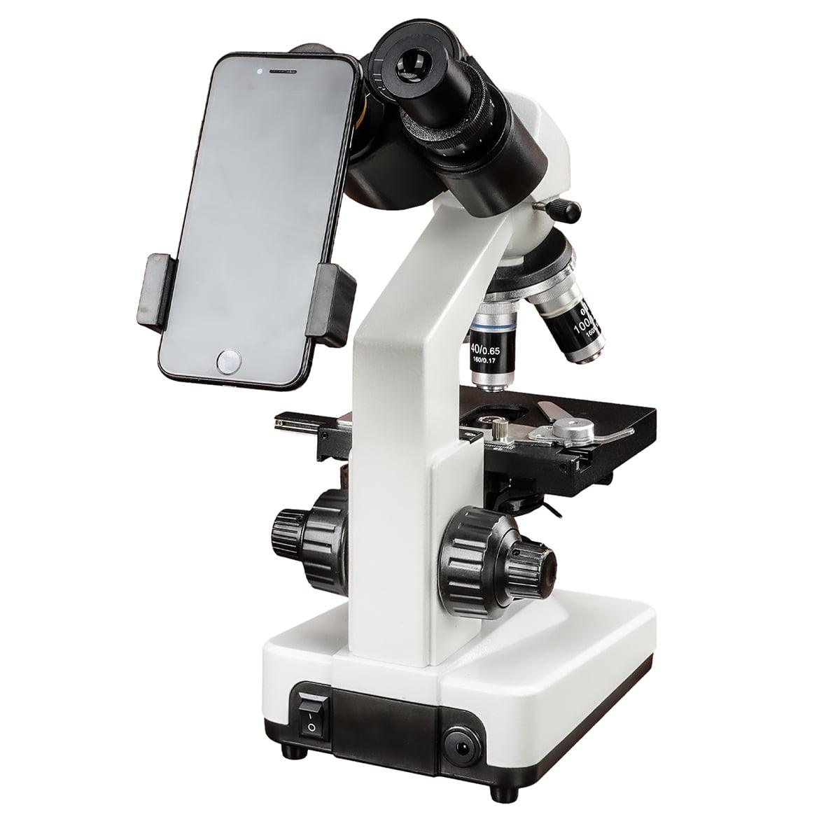 SVBONY Lab Microscope 40-2500x with Phone Adapter (F9388A