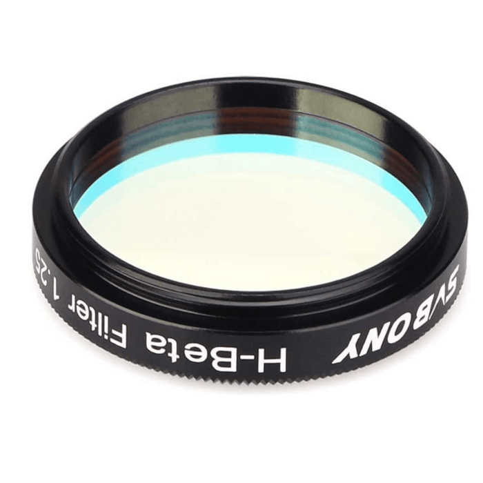 Filtro Svbony SV132 H-Beta 1.25” – Per Nebulose Come Horsehead, Banda 25nm, Trasmissione >88% A 486nm