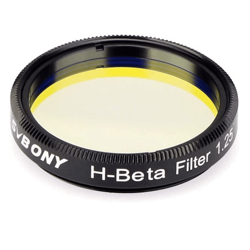 SVBONY SV132 1.25'' H-Beta 25nm Light Pollution Filter (W9102A) - Astronomy Plus