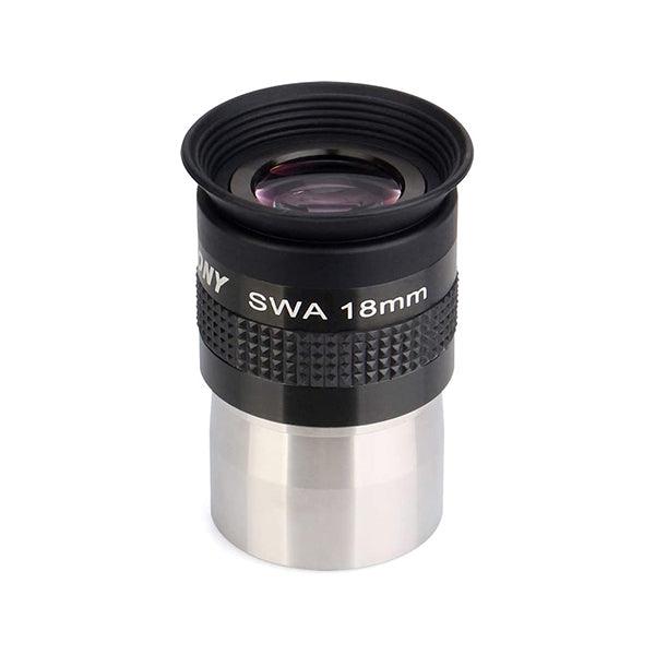 SVBONY SV136 1.25" Super-wide Angle Eyepiece 72 Degree 9mm / 18mm - Astronomy Plus