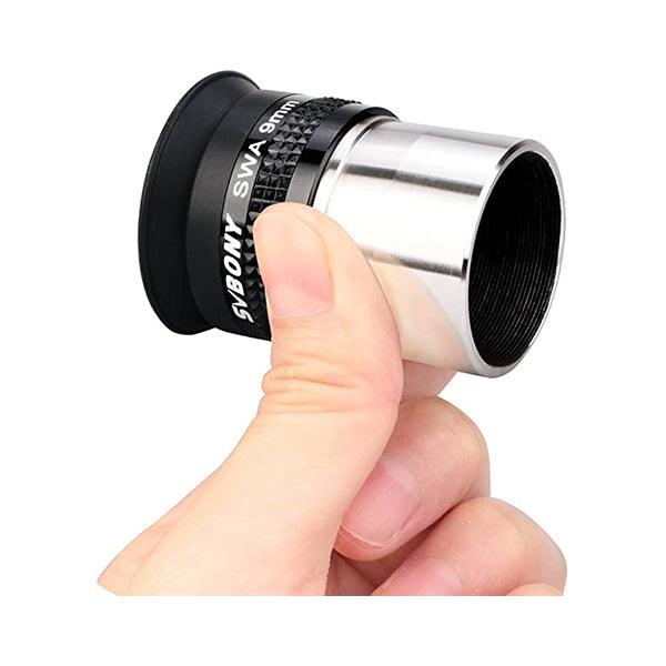 SVBONY SV136 1.25" Super-wide Angle Eyepiece 72 Degree 9mm / 18mm - Astronomy Plus