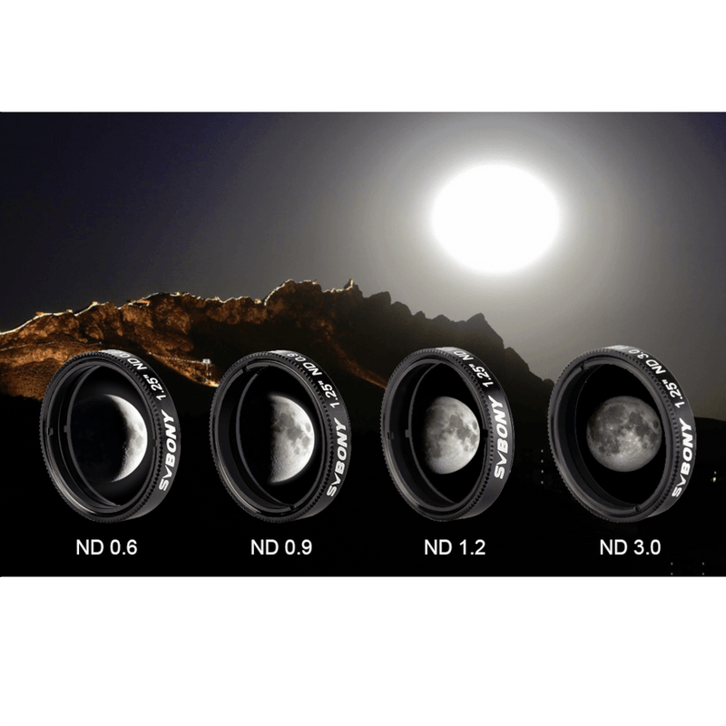 SVBONY SV139 1.25'' ND Filter For Moon Viewing - Astronomy Plus