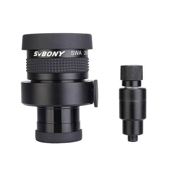 SVBONY SV152 SWA 1.25" Illuminated Eyepiece 20mm 70 Degree (W9115A) - Astronomy Plus