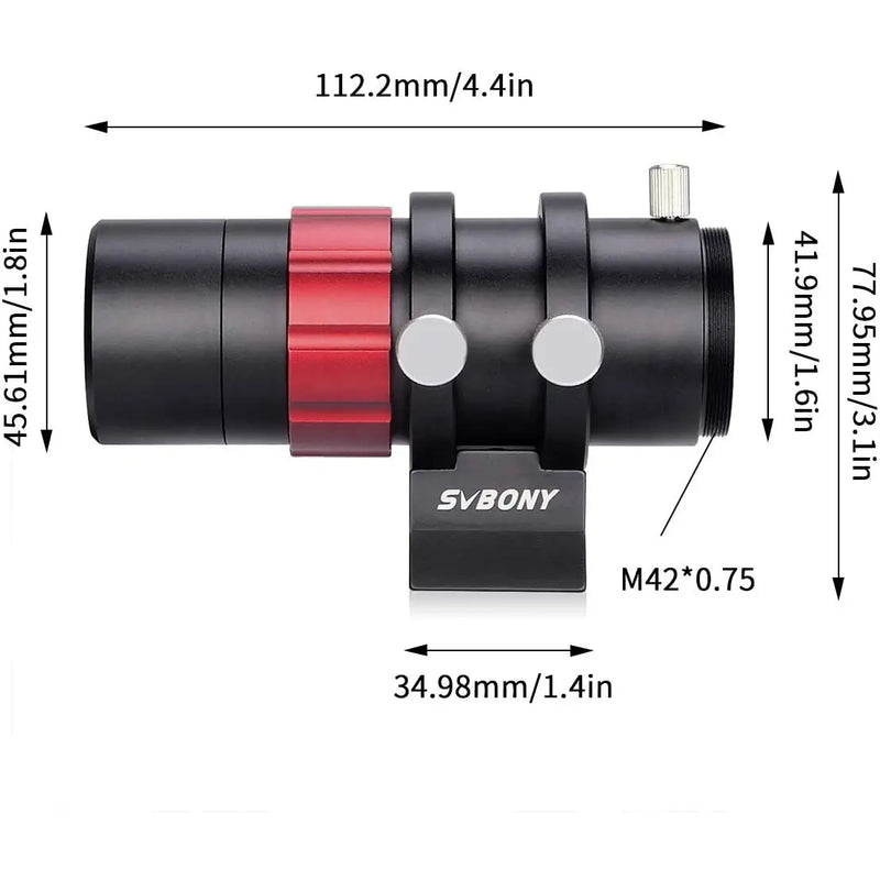 SVBONY SV165 Mini Guide Scope (W9125A) - Astronomy Plus