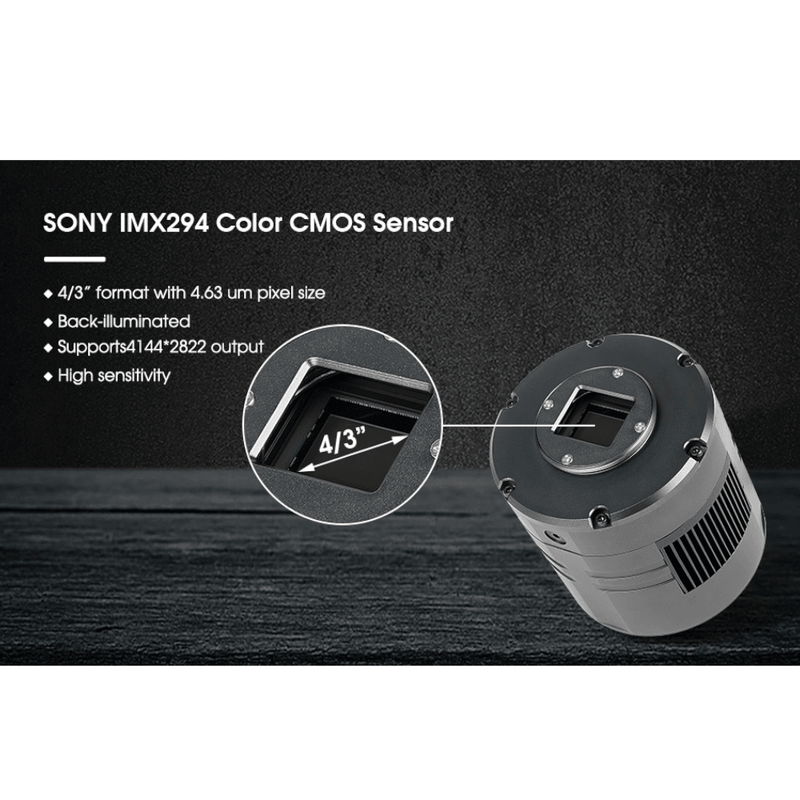SVBONY SV405CC Cooled Color Camera IMX294 - Astronomy Plus