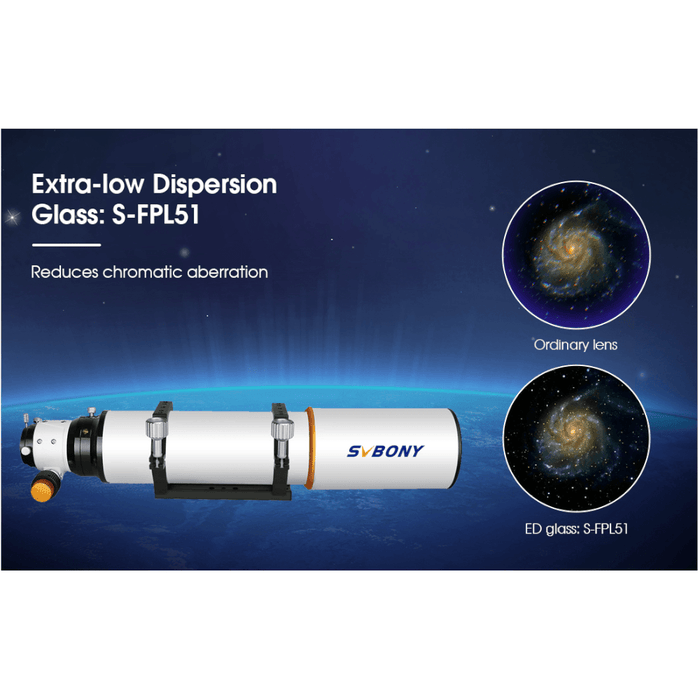 SVBONY SV503 Telescope ED 102mm F7 Doublet Refractor (F9359D) - Astronomy Plus
