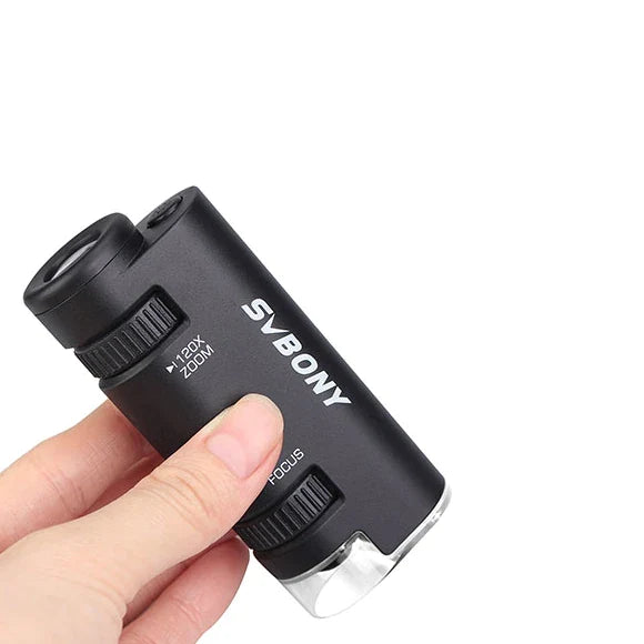SVBONY SV603 60x-120x Portable Handheld Microscope (F9367A) - Astronomy Plus