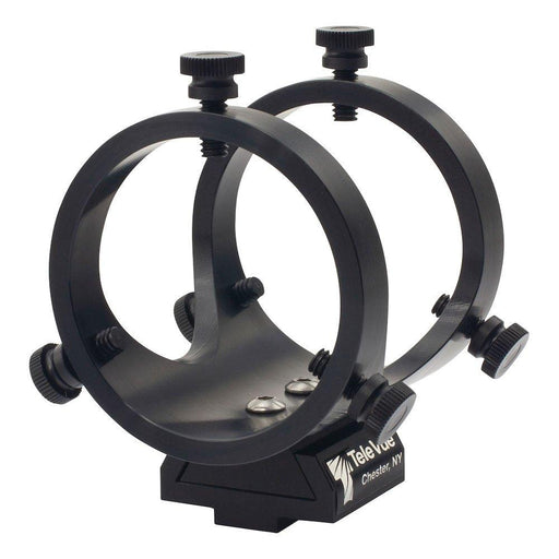 Tele Vue 50mm Rings on Quick-Release Finder Mount (QFM-1008) - Astronomy Plus
