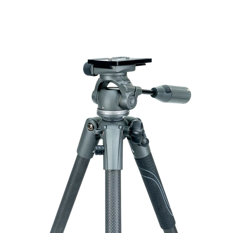 Vanguard VEO 2 PRO 233CO CARBON TRIPOD WITH 2 WAY PAN HEAD - 3KG/ 6.6LBS (VEO2PRO233CO) - Astronomy Plus