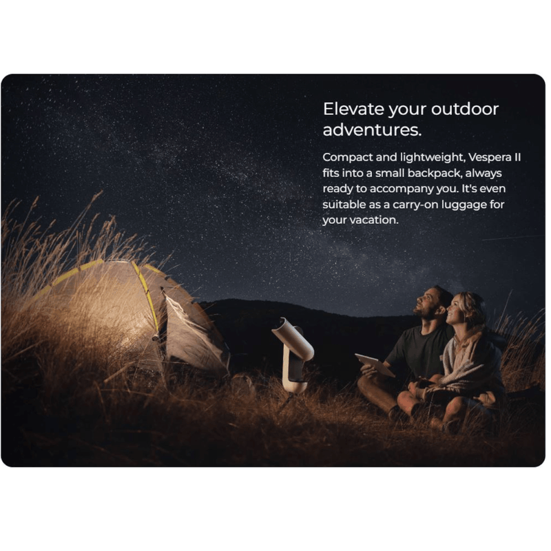 Vaonis NEW Vespera II Smart Telescope (VESII) - Astronomy Plus
