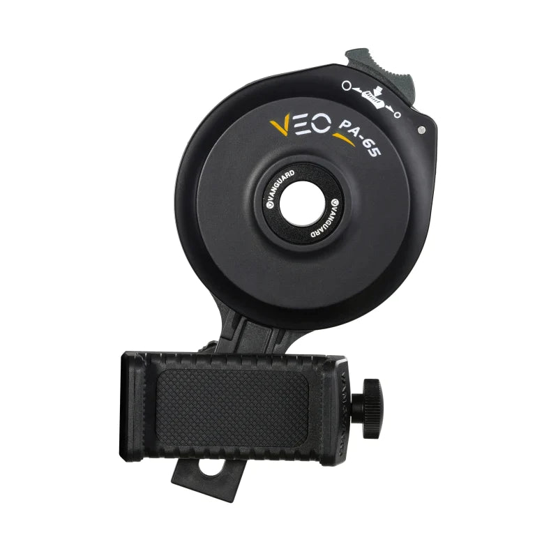 VEO PA-65 Digiscoping Adapter for Smartphone, with Bluetooth Remote (VEO-PA-65) - Astronomy Plus