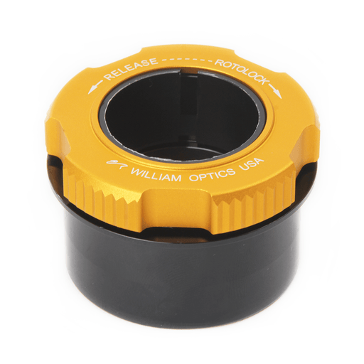 William Optics 2" to 1.25" RotoLock Eyepiece Adapter - Gold (F-ROTO-A2-125GDII) - Astronomy Plus