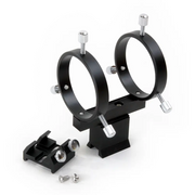 William Optics 50 mm Finder Mounting Bracket & Rings (M-FB50-B) - Astronomy Plus
