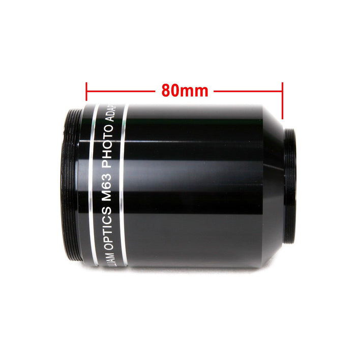 William Optics M63 to M48 Photo Adapter (P-PAM63-48) - Astronomy Plus