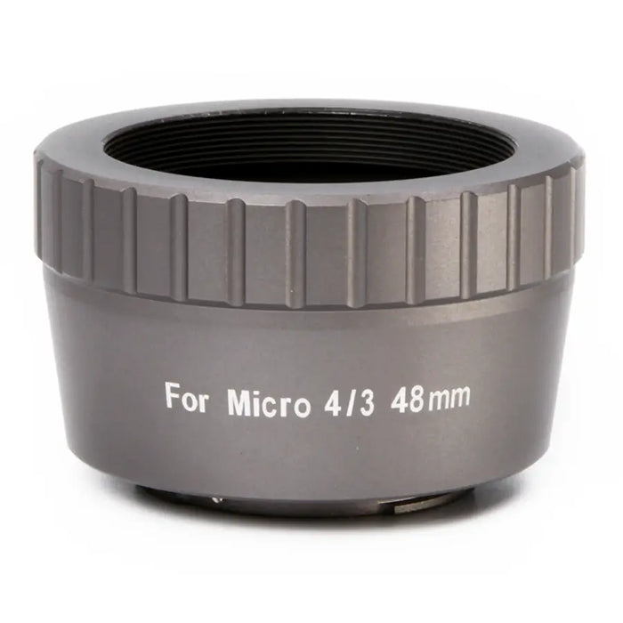 William Optics Micro 4/3 48mm T mount for Olympus - Space Gray (TM-MFT-M48) - Astronomy Plus
