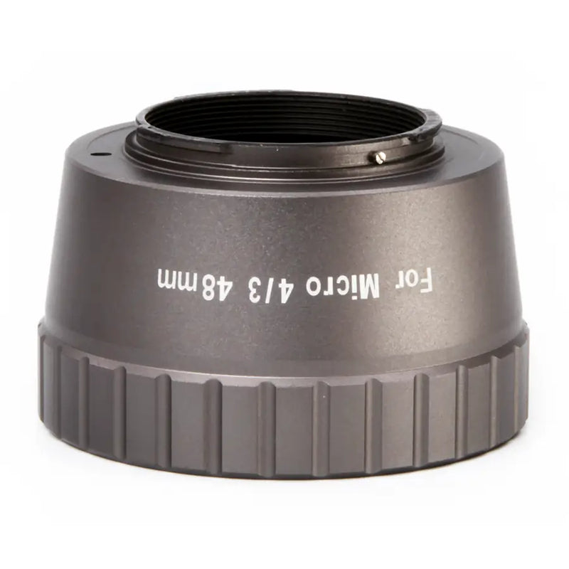 William Optics Micro 4/3 48mm T mount for Olympus - Space Gray (TM-MFT-M48) - Astronomy Plus