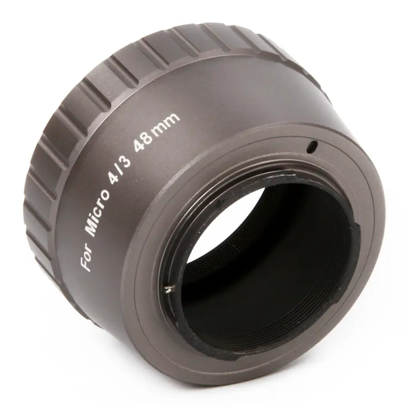 William Optics Micro 4/3 48mm T mount for Olympus - Space Gray (TM-MFT-M48) - Astronomy Plus